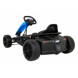 Kart electric FX1 Drift Master, roti spuma EVA, 2 motoare, functie drift, albastru
