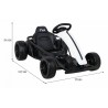 Kart electric FX1 Drift Master, roti spuma EVA, 2 motoare, functie drift