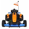 Kart electric MCLAREN Drift Master, 2 motoare, roti spuma EVA, functie drift, portocaliu