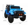 Masinuta electrica GRAVITY Strong, 2 motoare, roti spuma EVA, 2 locuri, albastru