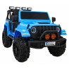 Masinuta electrica GRAVITY Strong, 2 motoare, roti spuma EVA, 2 locuri, albastru