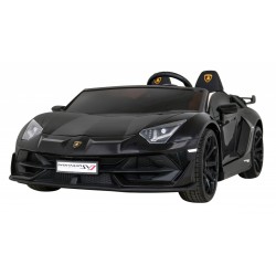 Masinuta electrica Lamborghini SVJ, functie drift, 2 motoare, roti EVA