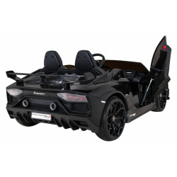 Masinuta electrica Lamborghini SVJ, functie drift, 2 motoare, roti EVA