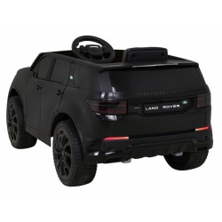 Masinuta electrica Land Rover, 2 motoare, roti EVA, negru