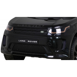 Masinuta electrica Land Rover, 2 motoare, roti EVA, negru