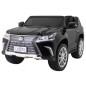 Masinuta electrica Lexus LX570 Lacque, 2 motoare, roti spuma EVA, negru Masinuta electrica Lexus LX570 Lacque, 2 motoare, roti spuma EVA, negru