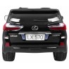 Masinuta electrica Lexus LX570 Lacque, 2 motoare, roti spuma EVA, negru