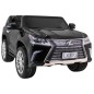 Masinuta electrica Lexus LX570 Lacque, 2 motoare, roti spuma EVA, negru Masinuta electrica Lexus LX570 Lacque, 2 motoare, roti spuma EVA, negru