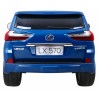 Masinuta electrica Lexus, 2 locuri, 4 motoare, Bluetooth, Albastru