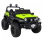 ATV electric Master Of Terain, off road, 12V, 2 scaune, roti spuma EVA, lumini, USB, volan cu butoane sonore, 122x80x85cm