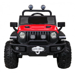 ATV electric Master Of Terain, off road, 12V, 2 scaune, roti spuma EVA, lumini LED, MP3, butoane sonore pe volan, 122x80x85cm