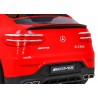Masinuta electrica Mercedes GLC 63S, 4 motoare, roti spuma EVA, rosu