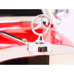 Masinuta electrica Mercedes BENZ M-Class, 4 motoare, roti spuma EVA, rosu