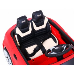 Masinuta electrica Mercedes Benz, sport, 4x35W, telecomanda, 3 viteze, roti EVA, suspensie spate, lumina, Bluetooth