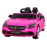 Masinuta electrica Mercedes BENZ, 2x30W, telecomanda, MP3, SD, USB, melodii, centura de siguranta, blocare usi