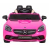 Masinuta electrica Mercedes BENZ, 2x30W, telecomanda, MP3, SD, USB, melodii, centura de siguranta, blocare usi