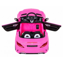 Masinuta electrica Mercedes BENZ, 2x30W, telecomanda, MP3, SD, USB, melodii, centura de siguranta, blocare usi