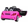 Masinuta electrica Mercedes BENZ, 2x30W, telecomanda, MP3, SD, USB, melodii, centura de siguranta, blocare usi