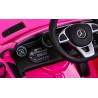 Masinuta electrica Mercedes BENZ, 2x30W, telecomanda, MP3, SD, USB, melodii, centura de siguranta, blocare usi