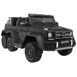 Masinuta electrica Mercedes, 4 motoare, 2 scaune, roti EVA, negru