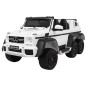 Masinuta electrica Mercedes, 6x6, roti cauciuc, 2 locuri, Bluetooth
