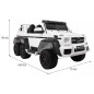 Masinuta electrica Mercedes, 6x6, roti cauciuc, 2 locuri, Bluetooth