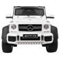 Masinuta electrica Mercedes, 6x6, roti cauciuc, 2 locuri, Bluetooth