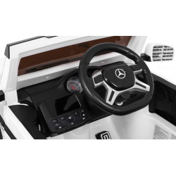 Masinuta electrica Mercedes, 6x6, roti cauciuc, 2 locuri, Bluetooth