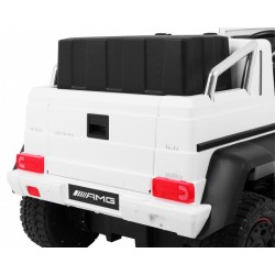 Masinuta electrica Mercedes, 6x6, roti cauciuc, 2 locuri, Bluetooth