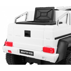 Masinuta electrica Mercedes, 6x6, roti cauciuc, 2 locuri, Bluetooth