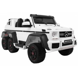 Masinuta electrica Mercedes, 6x6, roti cauciuc, 2 locuri, Bluetooth