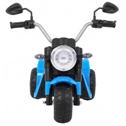 Mini Motocicleta electrica, Mercedes-Benz ZETROS, 12V/10Ah, 3 viteze, roti spuma EVA, lumina LED, comutator, portbagaj