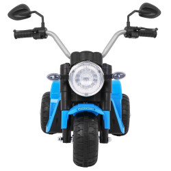 Mini Motocicleta electrica, Mercedes-Benz ZETROS, 12V/10Ah, 3 viteze, roti spuma EVA, lumina LED, comutator, portbagaj