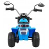 Mini Motocicleta electrica, Mercedes-Benz ZETROS, 12V/10Ah, 3 viteze, roti spuma EVA, lumina LED, comutator, portbagaj