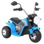 Mini Motocicleta electrica, Mercedes-Benz ZETROS, 12V/10Ah, 3 viteze, roti spuma EVA, lumina LED, comutator, portbagaj