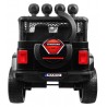 Masinuta electrica Jeep Raptor Drifter 4x4, roti spuma EVA, 4 motoare, 2 locuri, Bluetooth, negru