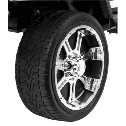 Masinuta electrica Jeep Raptor Drifter 4x4, roti spuma EVA, 4 motoare, 2 locuri, Bluetooth, rosu
