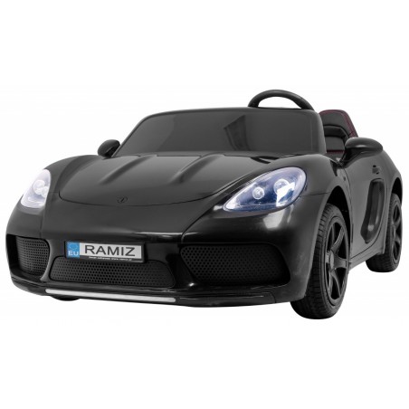 Masinuta electrica, Bluetooth, 2 locuri, negru