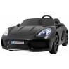 Masinuta electrica, Bluetooth, 2 locuri, negru