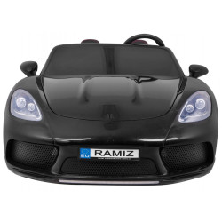 Masinuta electrica, Bluetooth, 2 locuri, negru