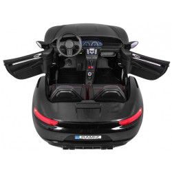 Masinuta electrica, Bluetooth, 2 locuri, negru