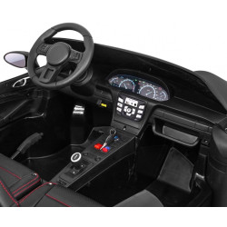 Masinuta electrica, Bluetooth, 2 locuri, negru