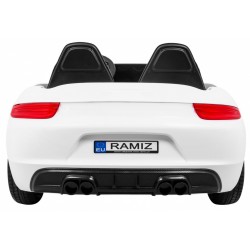 Masinuta electrica Perfecta, roti spuma EVA, 2 locuri, Bluetooth