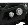 ATV electric, roti spuma EVA, 2 motoare, negru