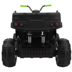 ATV electric QUAD XL, off road, 6V, roti plastic, LED, telecomanda, MP3, portbagaj, 116x78x81cm