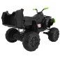 ATV electric QUAD XL, off road, 6V, roti plastic, LED, telecomanda, MP3, portbagaj, 116x78x81cm