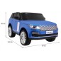 Masinuta electrica Range Rover, 2 locuri, roti EVA, albastru Masinuta electrica Range Rover, 2 locuri, roti EVA, albastru