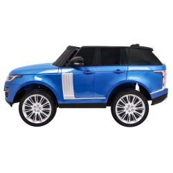 Masinuta electrica Range Rover, 2 locuri, roti EVA, albastru