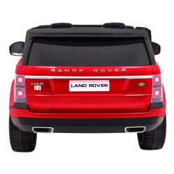 Masinuta electrica Range Rover, 4 motoare, roti spuma EVA, rosu