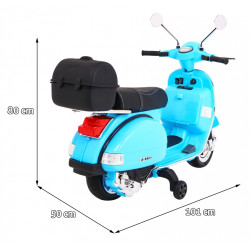 Scuter electric sport, 2x24V/200W, roti EVA, 3 viteze, suspensie spate, lumina LED, muzica mod educativ, MP3, SD, USB